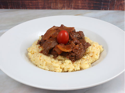 Bangkok-Beef auf Risotto