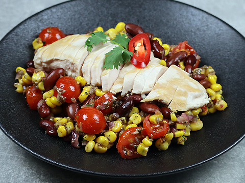 Burrito-Bowl mit Pouletbrust