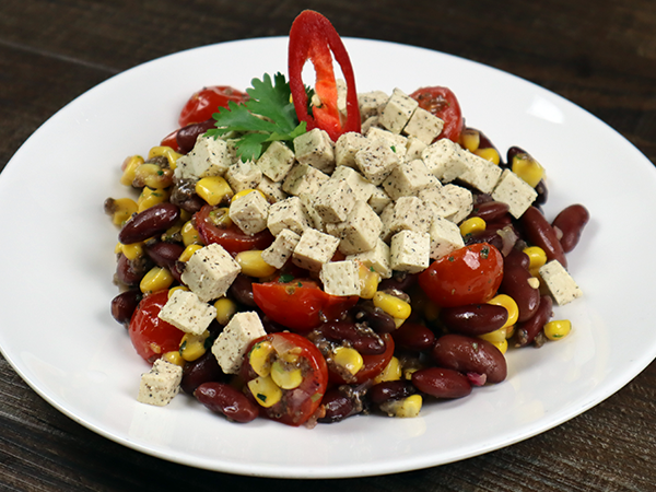 Burrito-Bowl mit Tofu