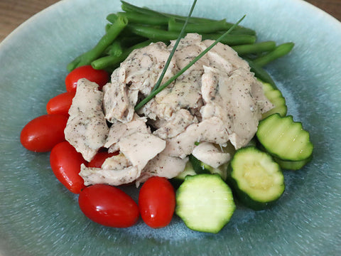 Poulet-Ragout mit Gemüsevariation