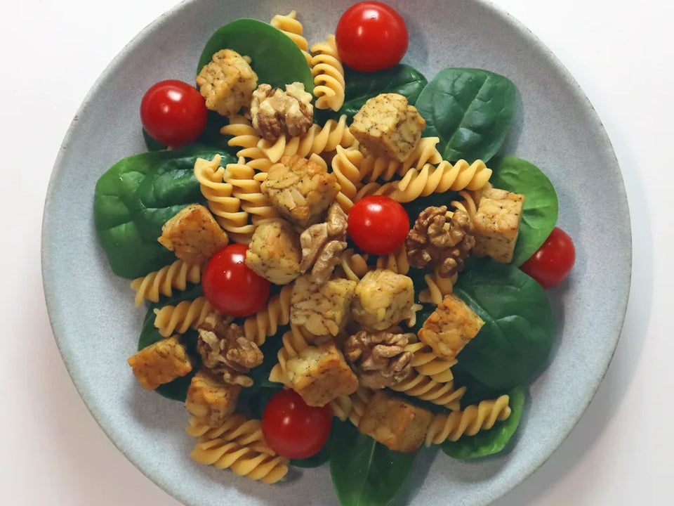 Tempeh-Fusilli-Salat