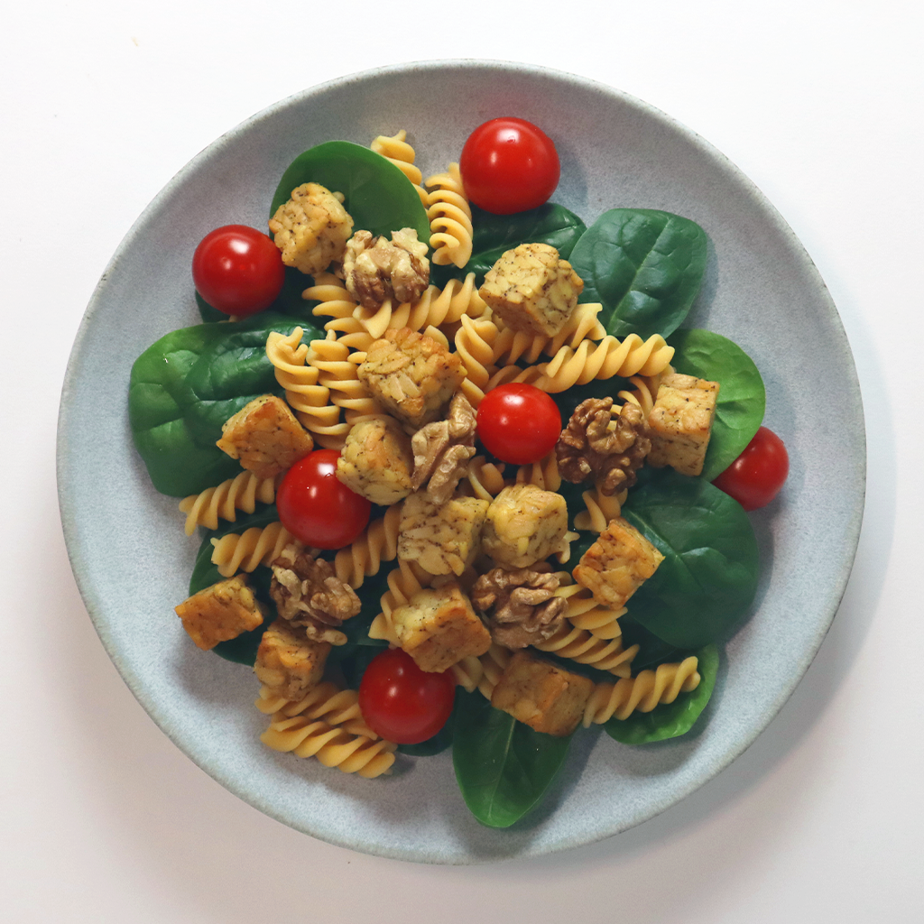 Tempeh-Fusilli-Salat